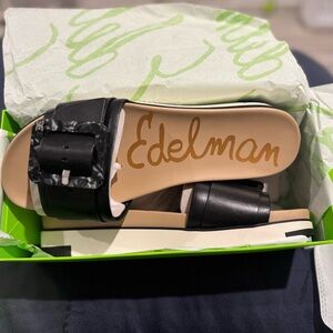 Sam Edelman Black Sandals Stylish and Versatile